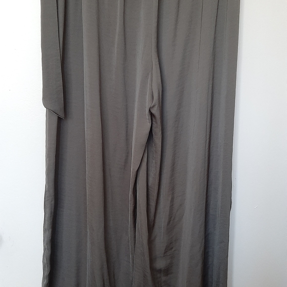 Satin Flow Trouser Pant - Picture 2 of 5